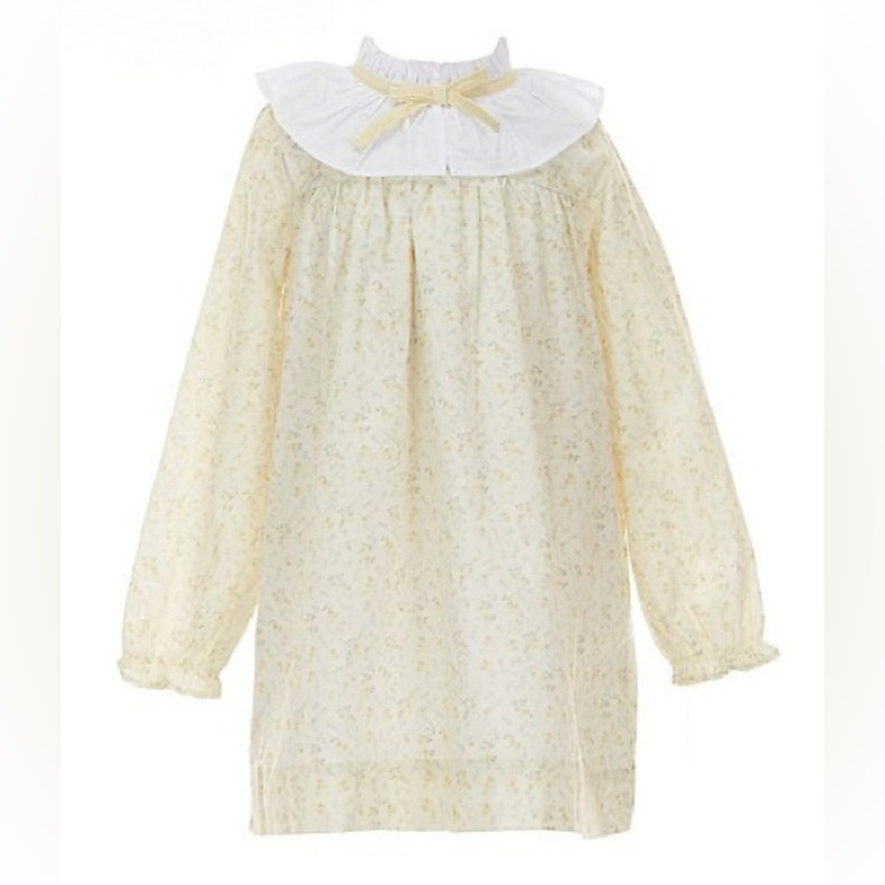 Edgehill‎ Collection Little Girls Size 6 Alma Long Sleeve High Neck Dress NWT